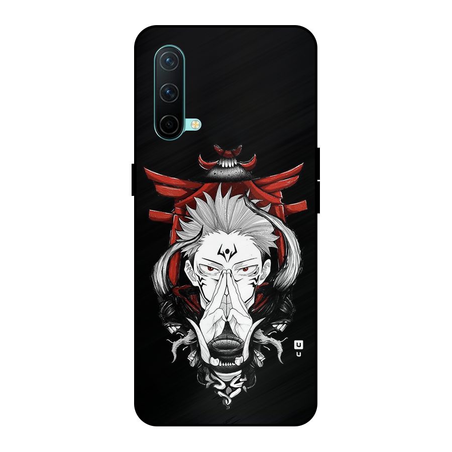 Demon King Sukuna Metal Back Case for OnePlus Nord CE 5G