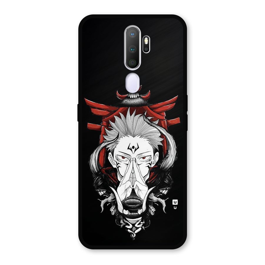 Demon King Sukuna Metal Back Case for Oppo A5 (2020)