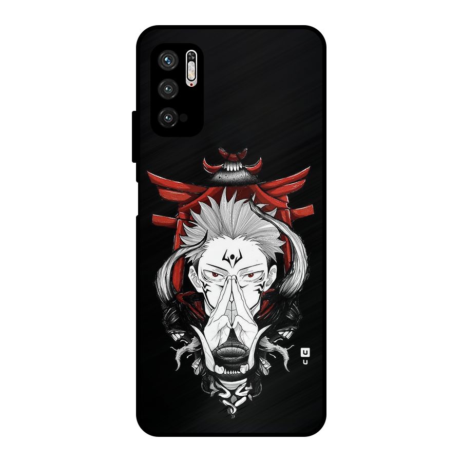 Demon King Sukuna Metal Back Case for Poco M3 Pro 5G