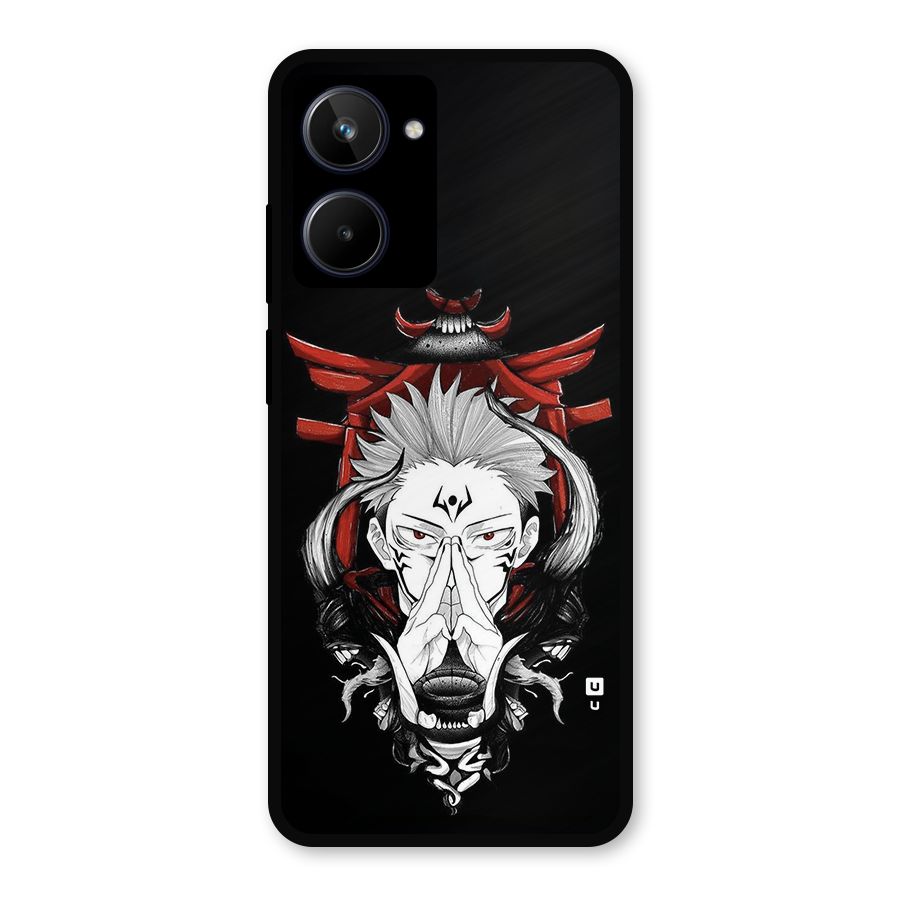 Demon King Sukuna Metal Back Case for Realme 10