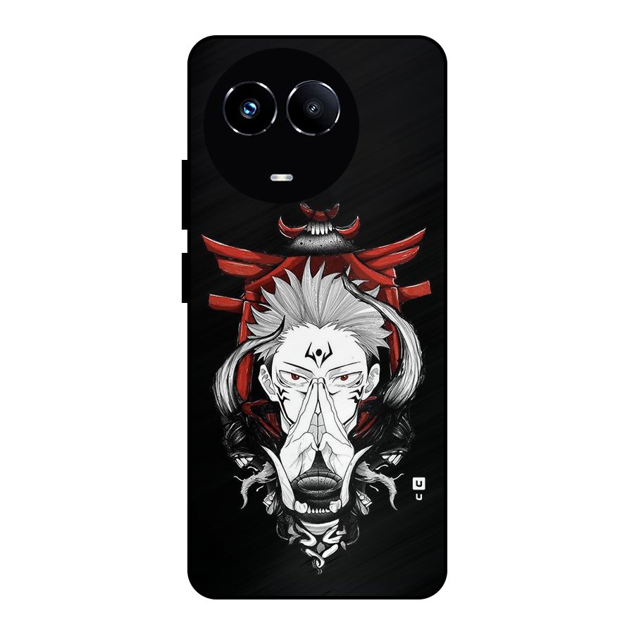Demon King Sukuna Metal Back Case for Realme 11 5G