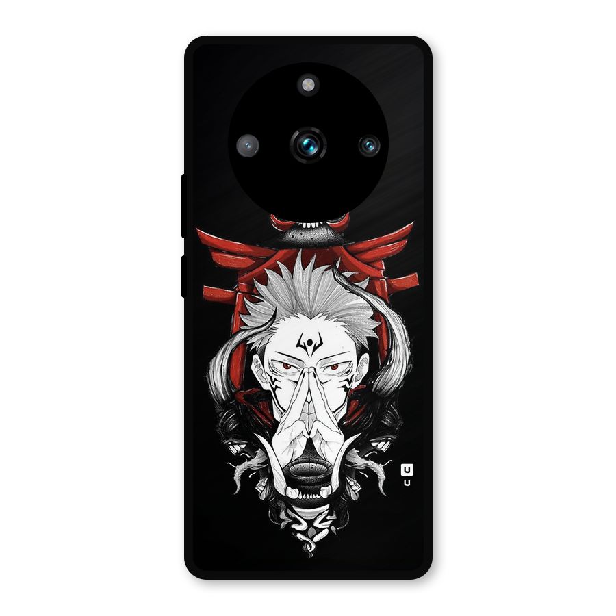 Demon King Sukuna Metal Back Case for Realme 11 Pro Plus