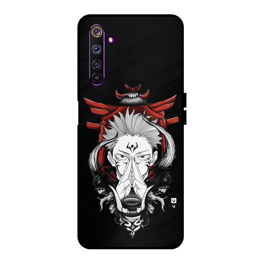 Demon King Sukuna Metal Back Case for Realme 6 Pro