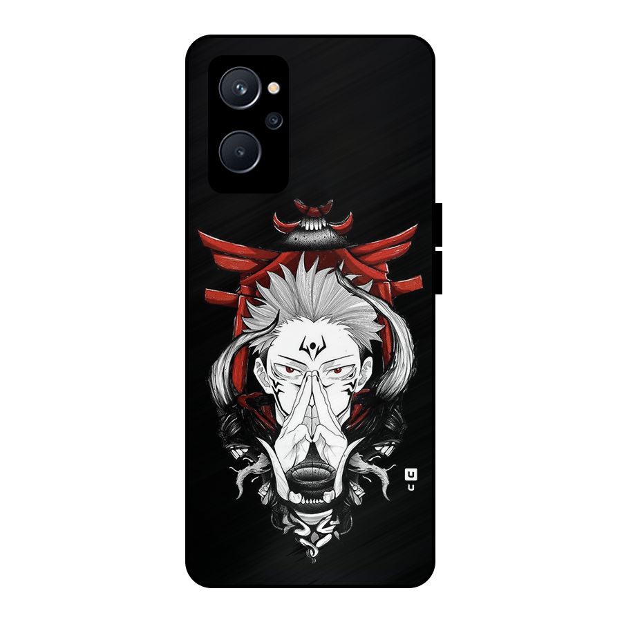 Demon King Sukuna Metal Back Case for Realme 9i 5G