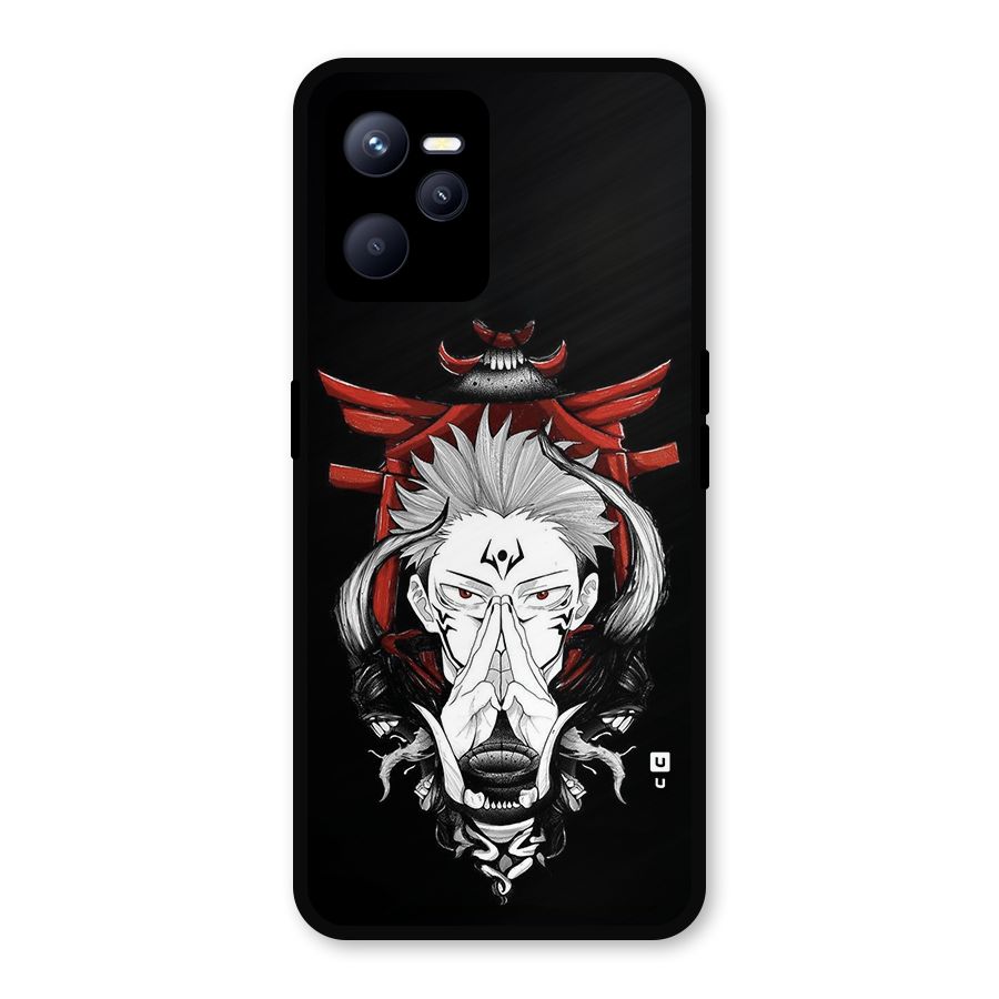 Demon King Sukuna Metal Back Case for Realme C35