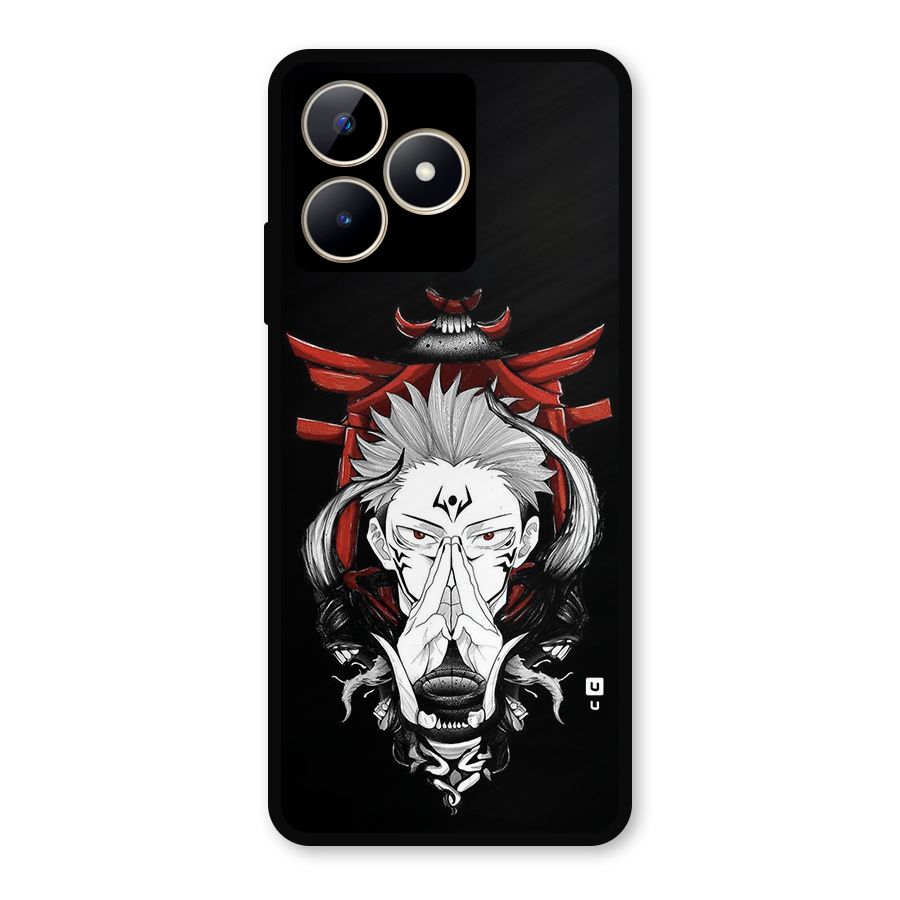 Demon King Sukuna Metal Back Case for Realme C53