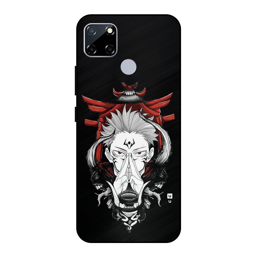 Demon King Sukuna Metal Back Case for Realme Narzo 30A