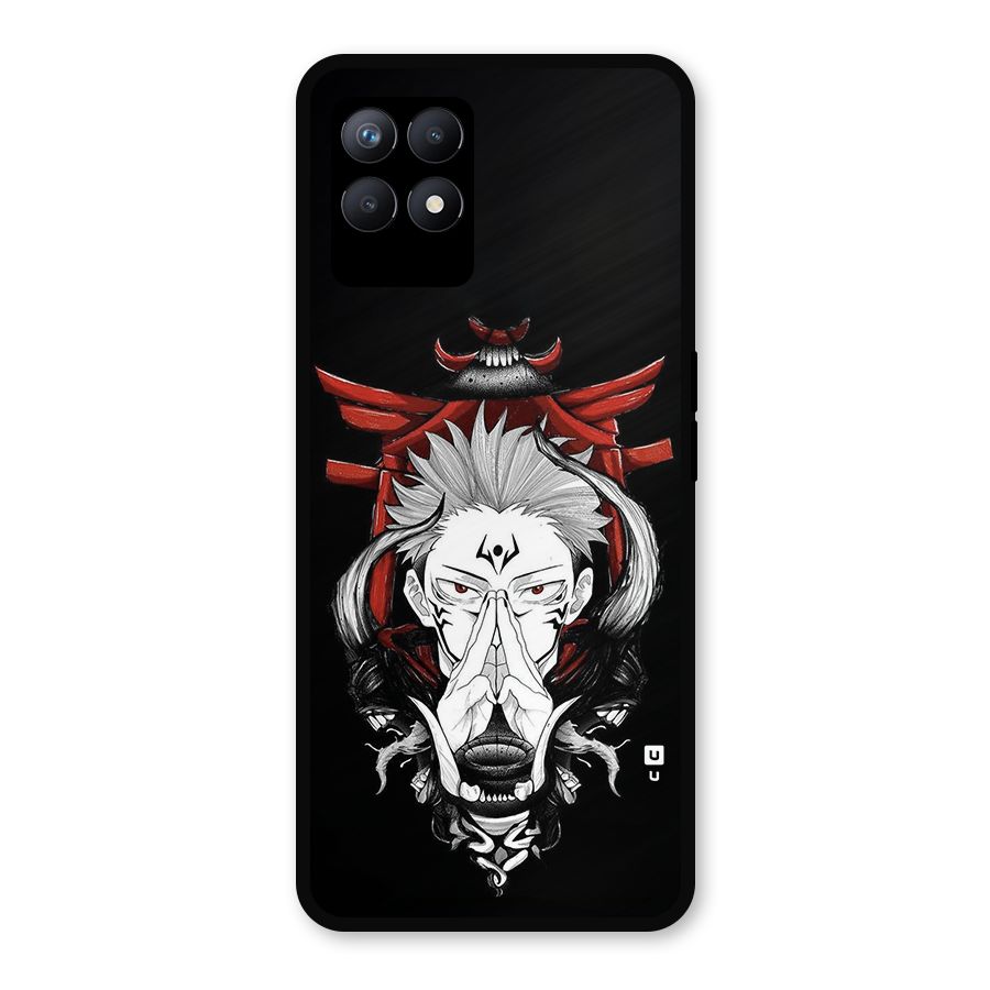Demon King Sukuna Metal Back Case for Realme Narzo 50