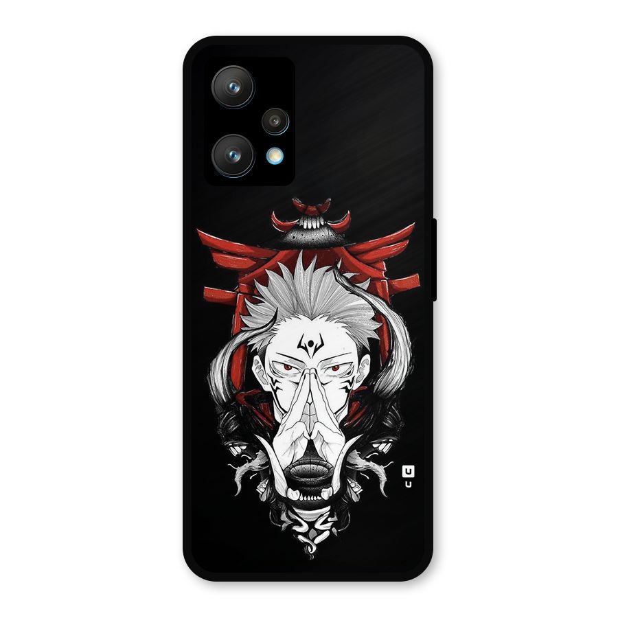 Demon King Sukuna Metal Back Case for Realme Narzo 50 Pro