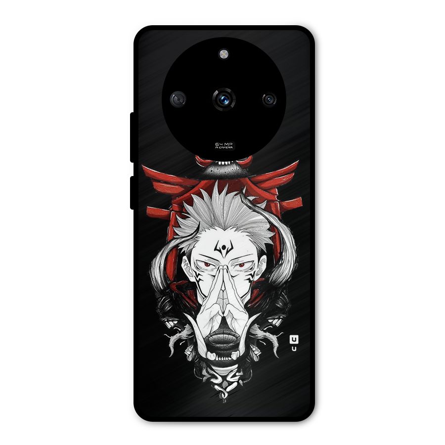 Demon King Sukuna Metal Back Case for Realme Narzo 60 5G