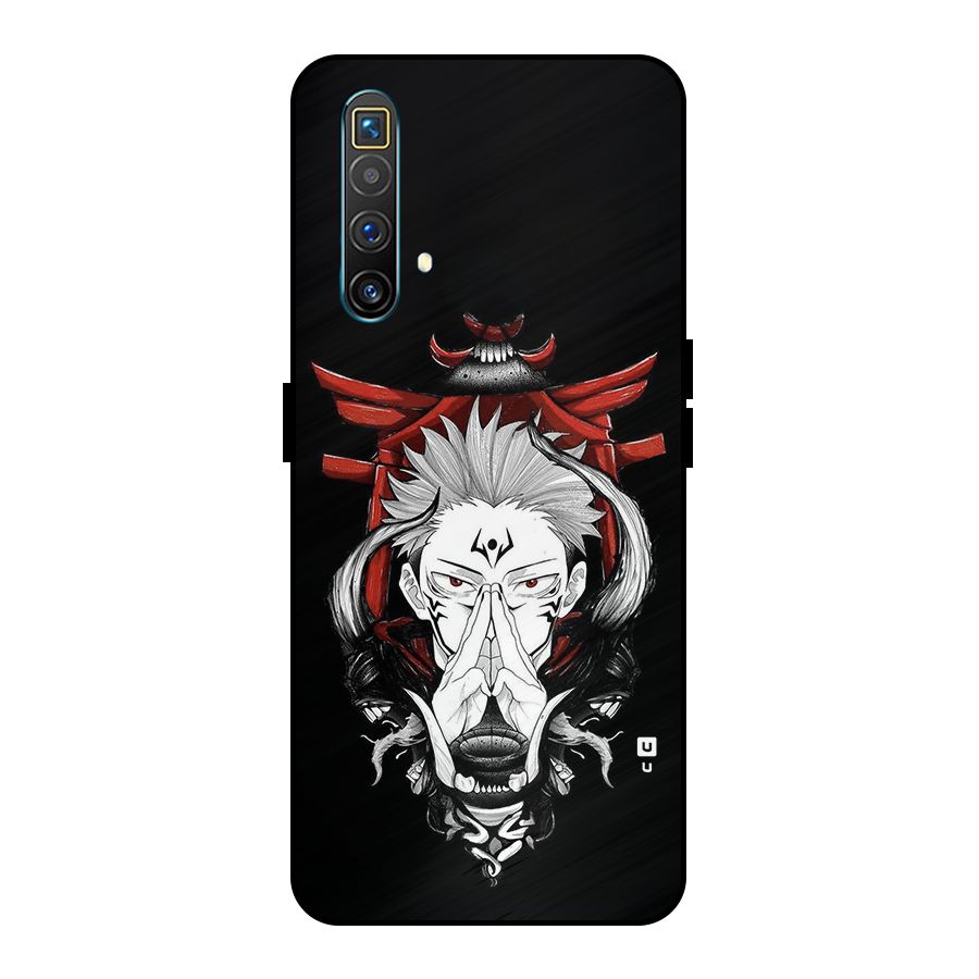 Demon King Sukuna Metal Back Case for Realme X3