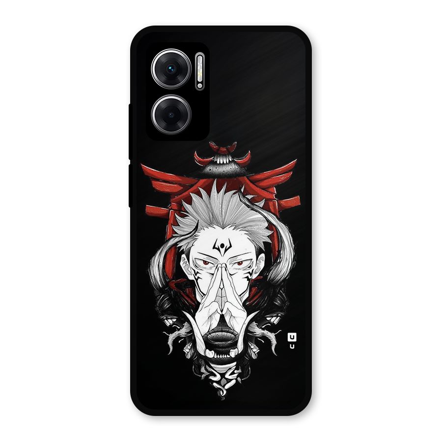Demon King Sukuna Metal Back Case for Redmi 11 Prime 5G