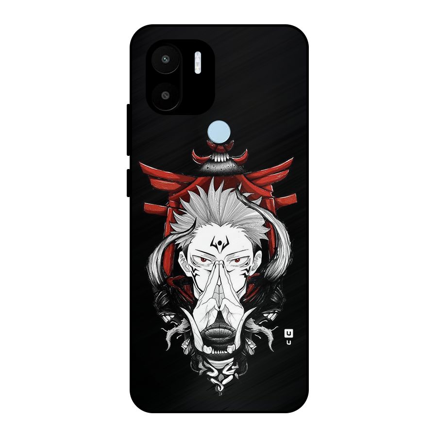 Demon King Sukuna Metal Back Case for Redmi A2 Plus