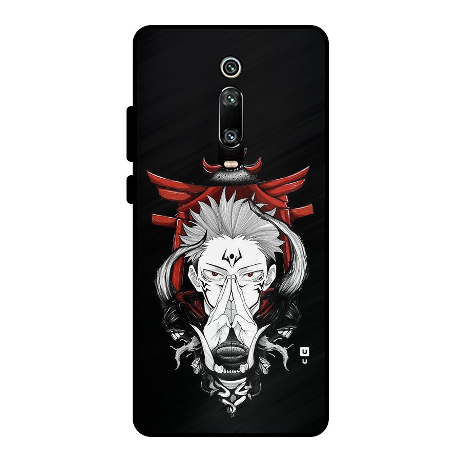 Demon King Sukuna Metal Back Case for Redmi K20 Pro