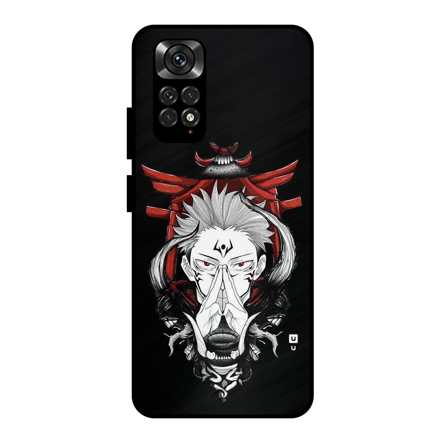 Demon King Sukuna Metal Back Case for Redmi Note 11 Pro