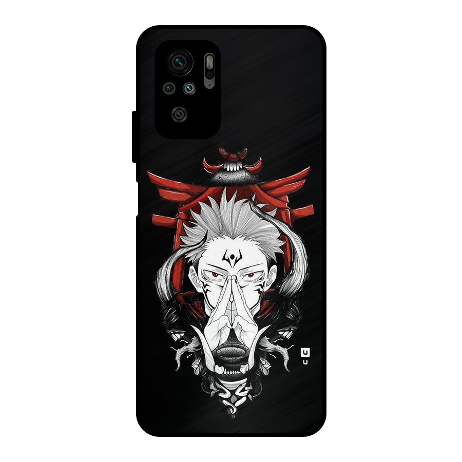 Demon King Sukuna Metal Back Case for Redmi Note 11 SE