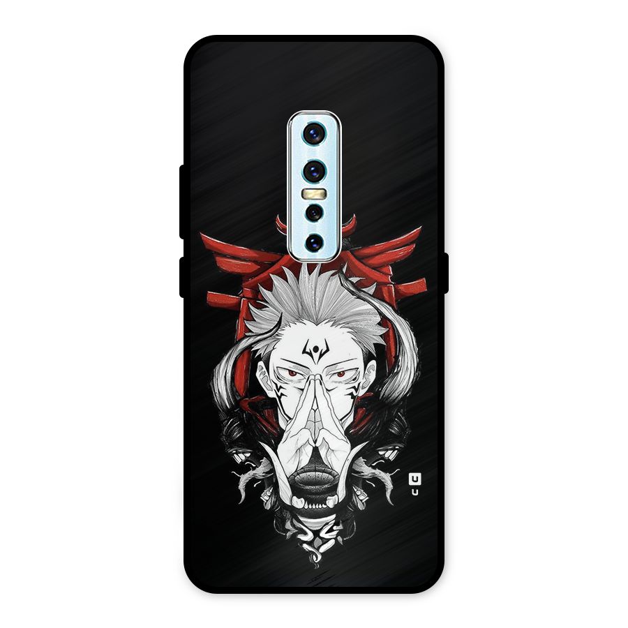 Demon King Sukuna Metal Back Case for Vivo V17 Pro