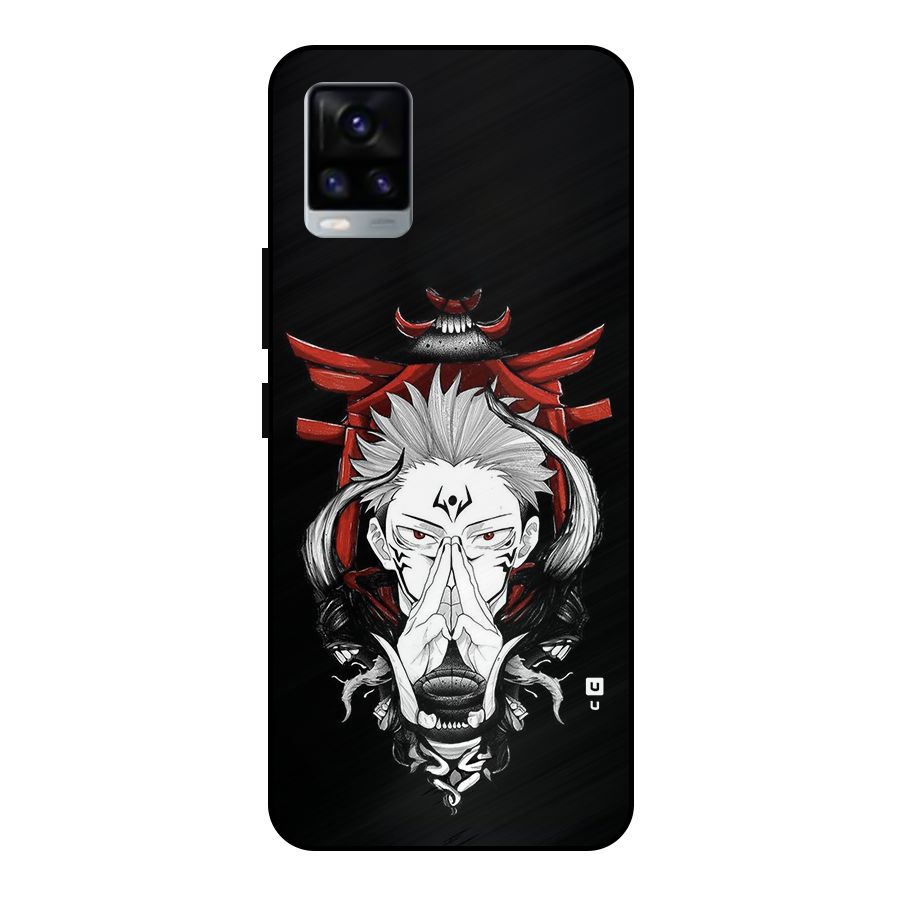 Demon King Sukuna Metal Back Case for Vivo V20 2021