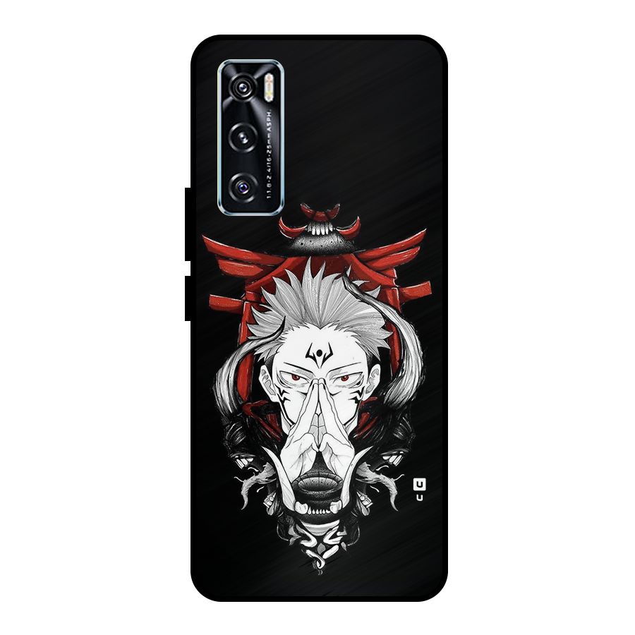 Demon King Sukuna Metal Back Case for Vivo V20 SE