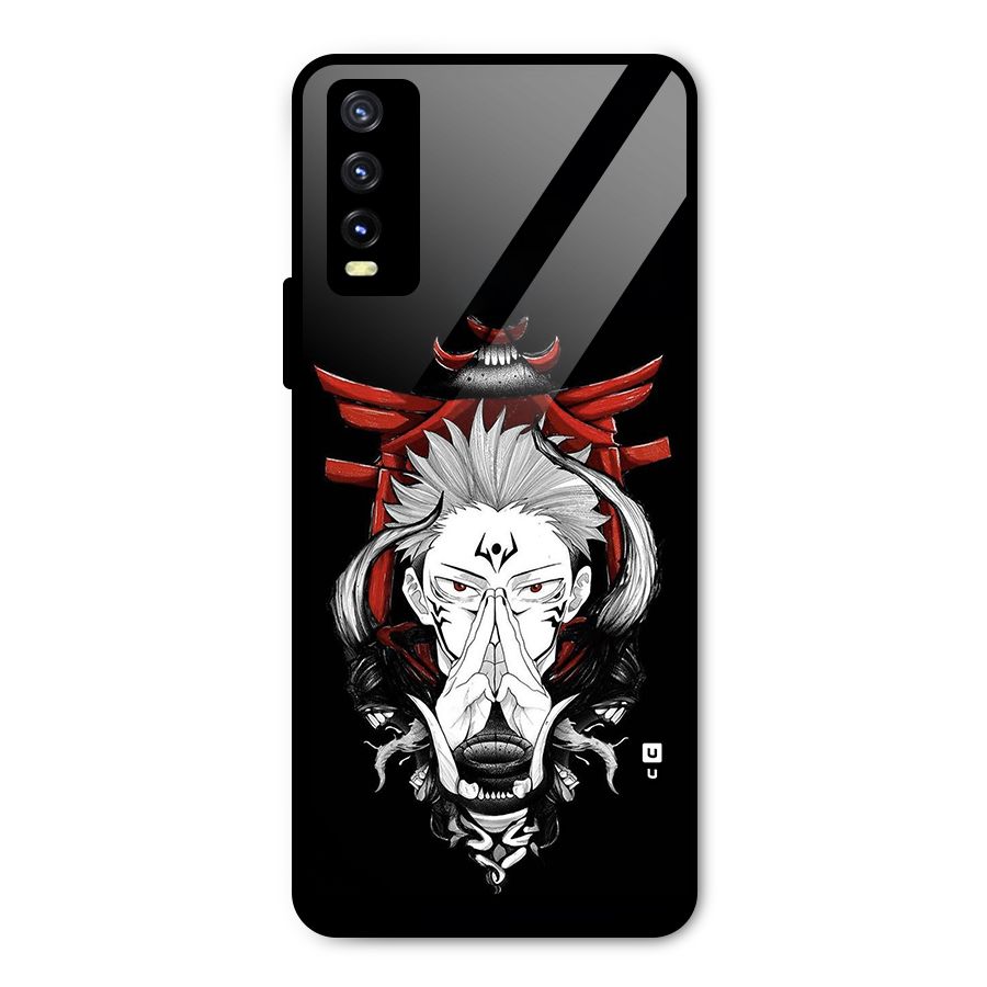 Demon King Sukuna Metal Back Case for Vivo Y20g