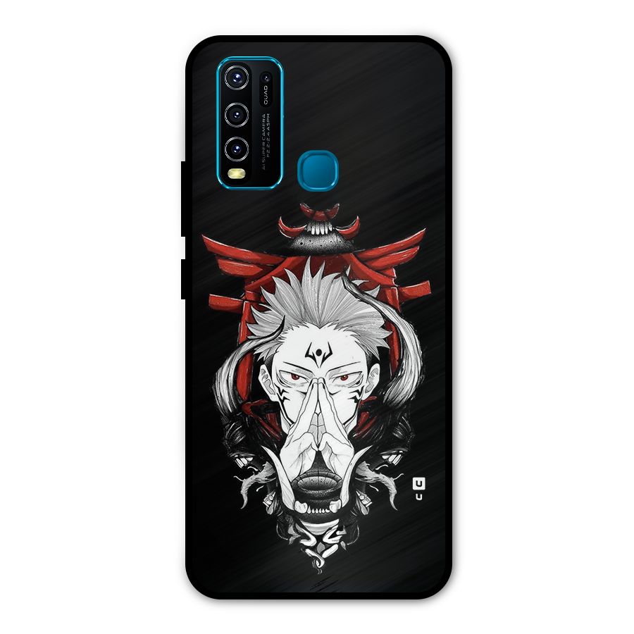 Demon King Sukuna Metal Back Case for Vivo Y30