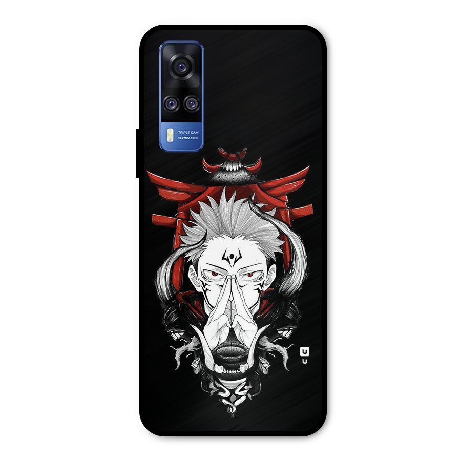 Demon King Sukuna Metal Back Case for Vivo Y31