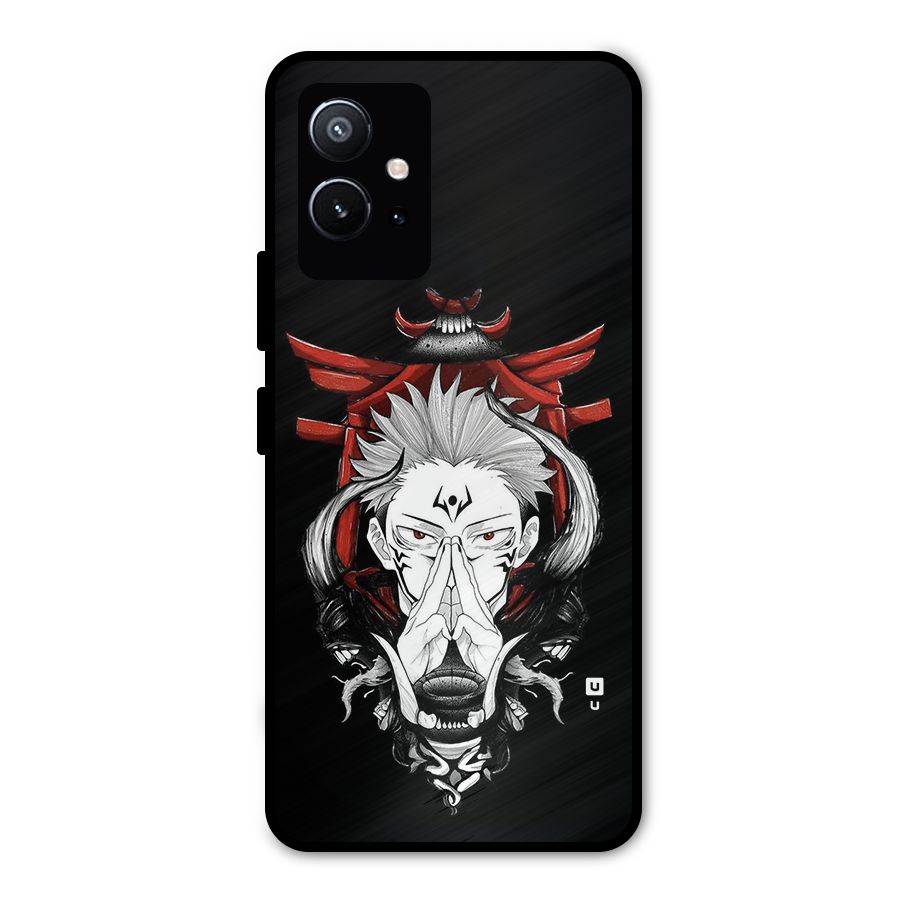 Demon King Sukuna Metal Back Case for Vivo Y75 5G