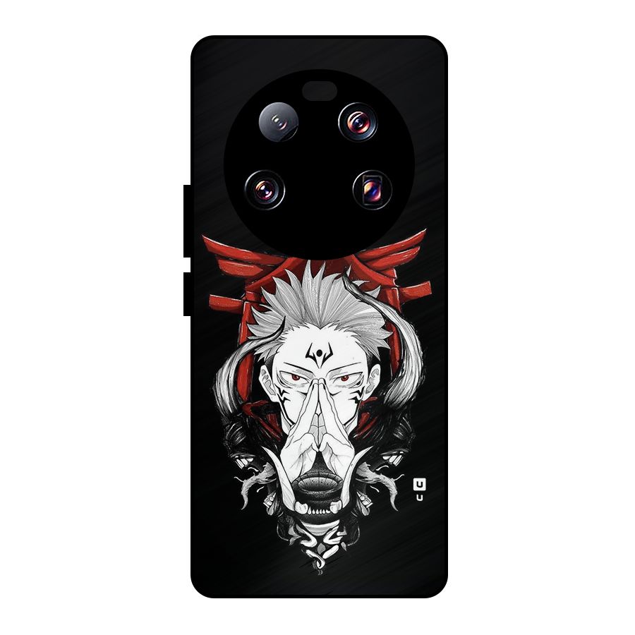 Demon King Sukuna Metal Back Case for Xiaomi 13 Ultra