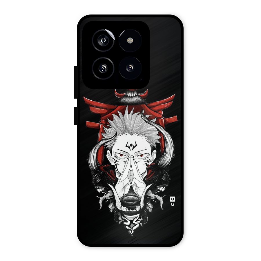 Demon King Sukuna Metal Back Case for Xiaomi 14