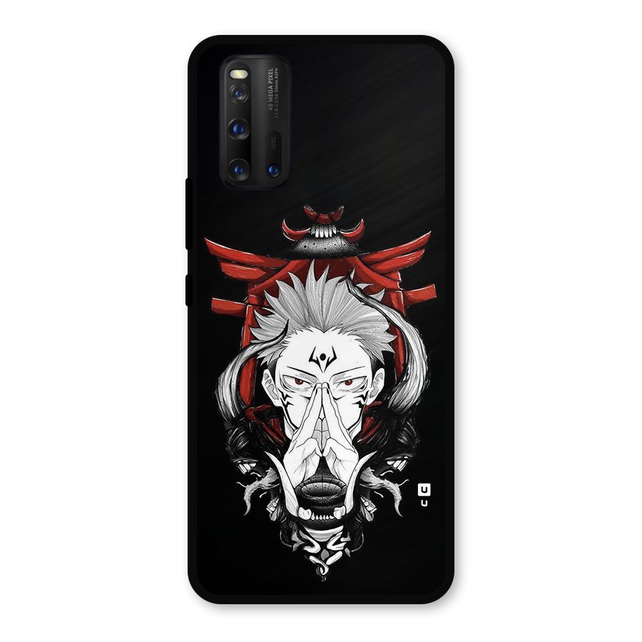 Demon King Sukuna Metal Back Case for iQOO 3