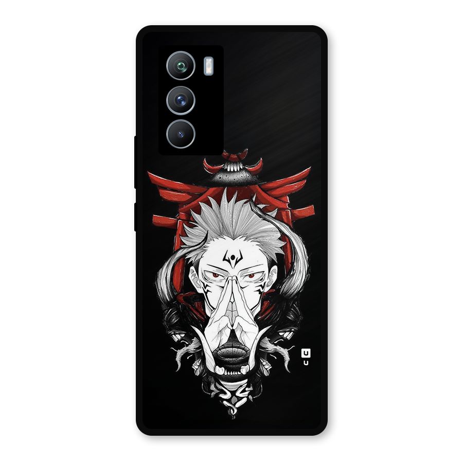 Demon King Sukuna Metal Back Case for iQOO 9 SE