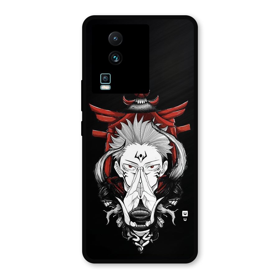 Demon King Sukuna Metal Back Case for iQOO Neo 7 Pro