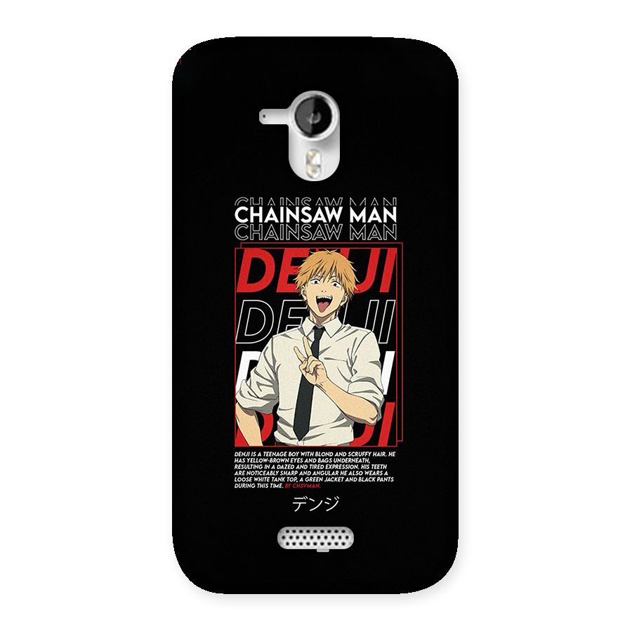 Denji Chainsaw Man Back Case for Canvas HD A116