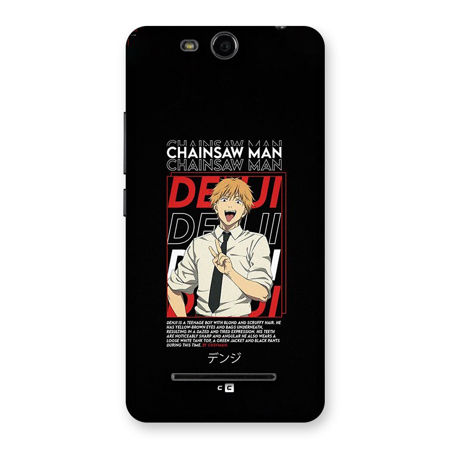 Denji Chainsaw Man Back Case for Canvas Juice 3 Q392