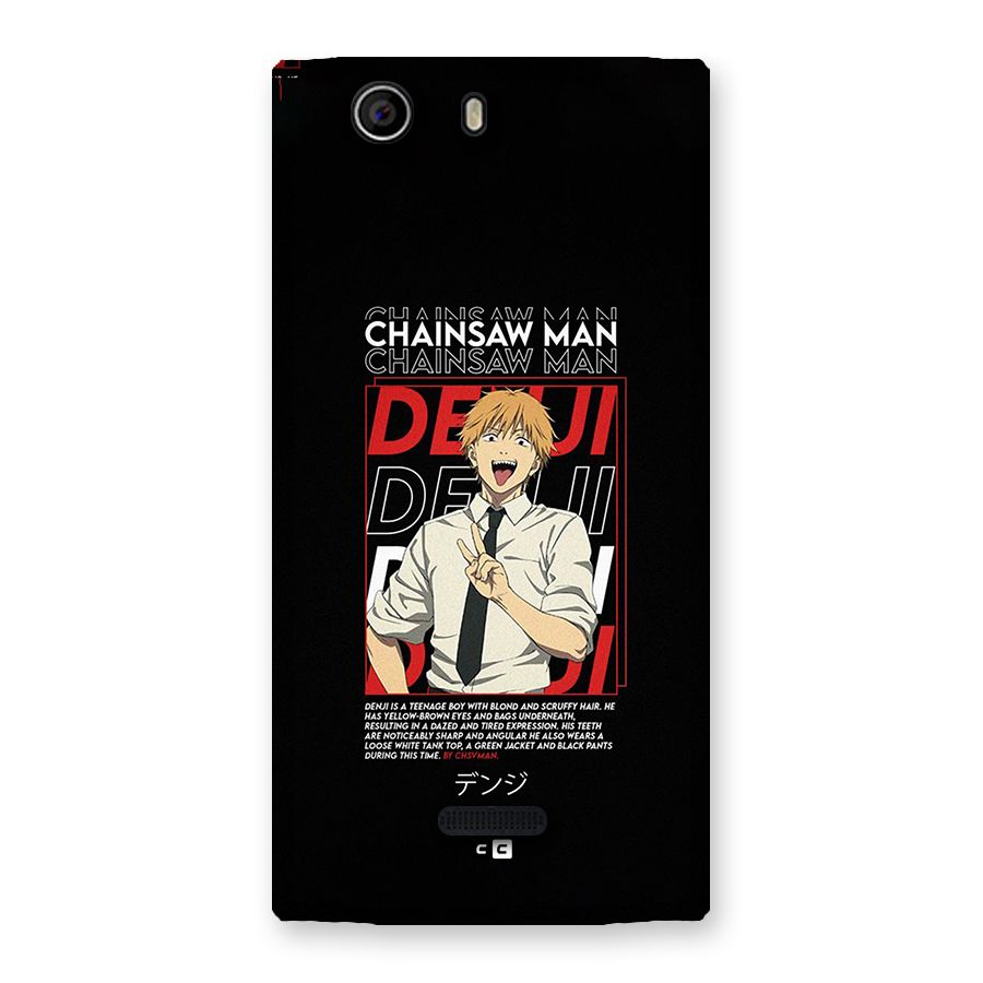 Denji Chainsaw Man Back Case for Canvas Nitro 2 E311