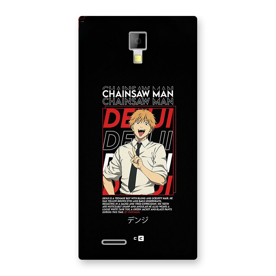 Denji Chainsaw Man Back Case for Canvas Xpress A99