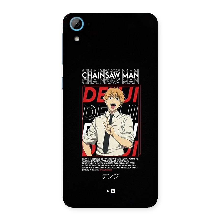 Denji Chainsaw Man Back Case for Desire 826