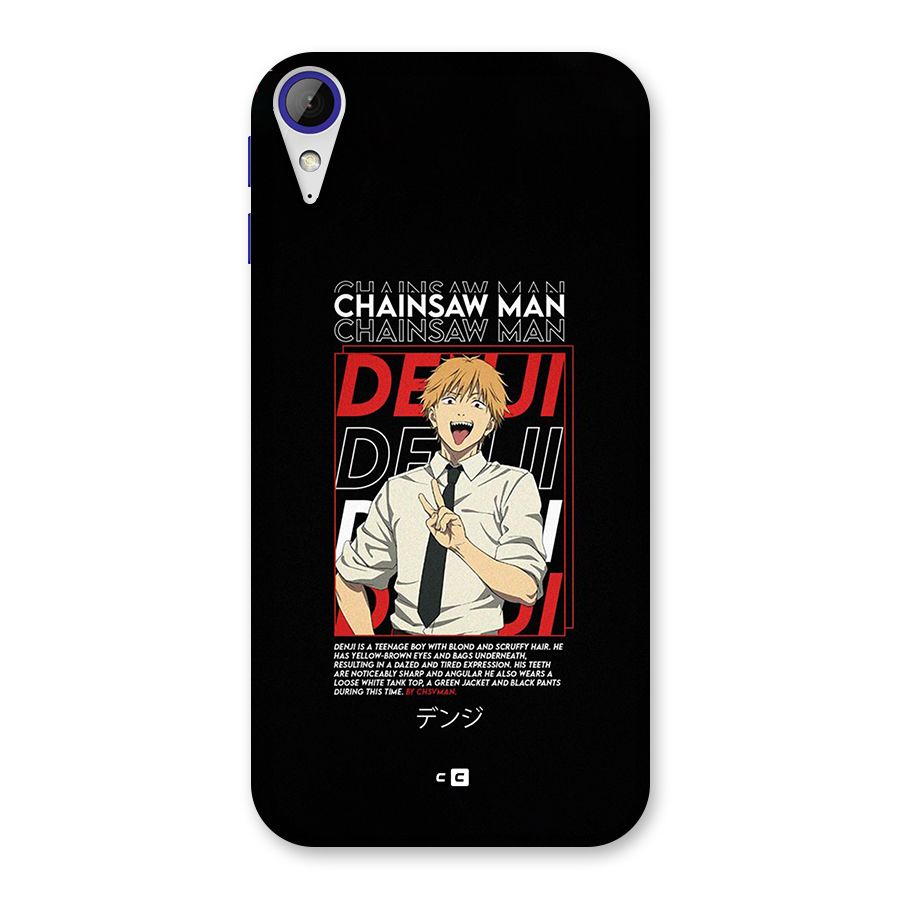 Denji Chainsaw Man Back Case for Desire 830
