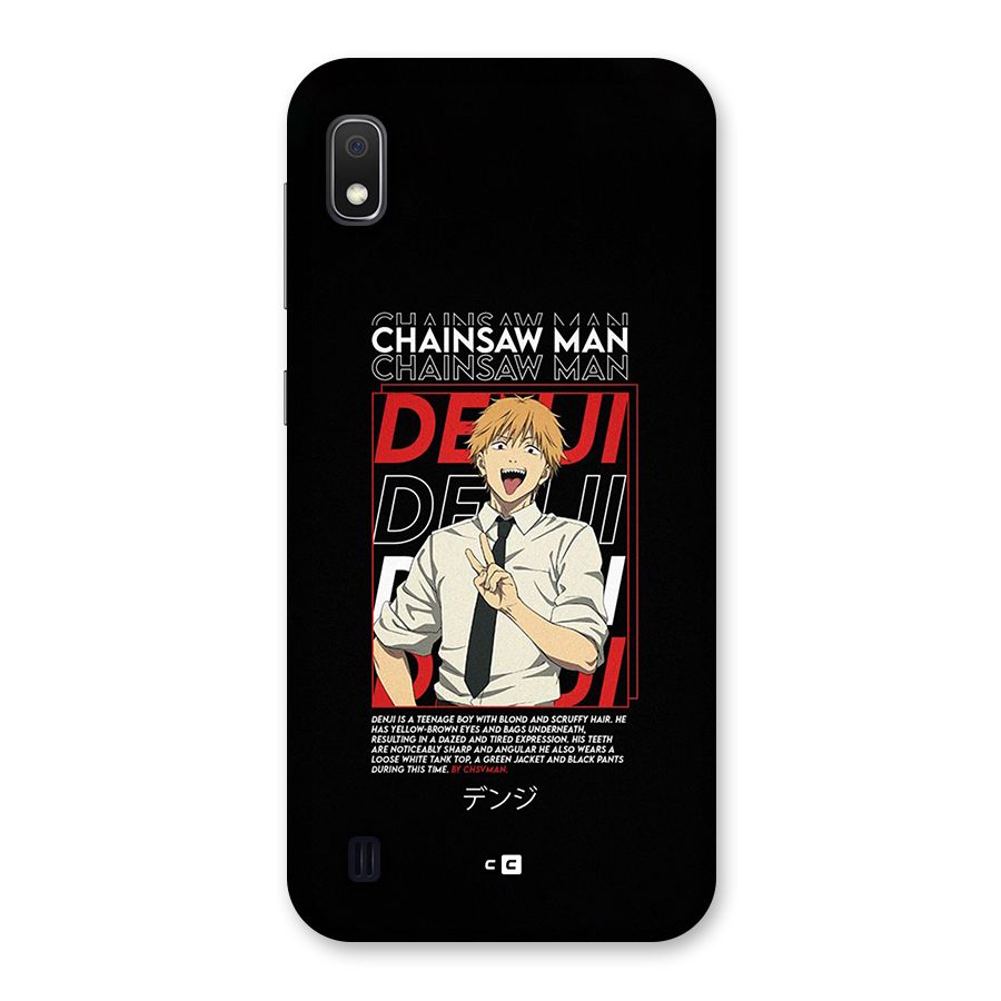 Denji Chainsaw Man Back Case for Galaxy A10