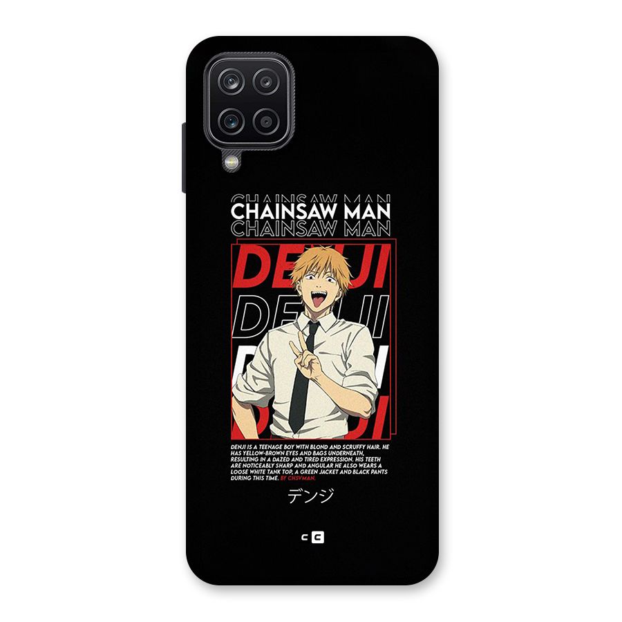 Denji Chainsaw Man Back Case for Galaxy A12