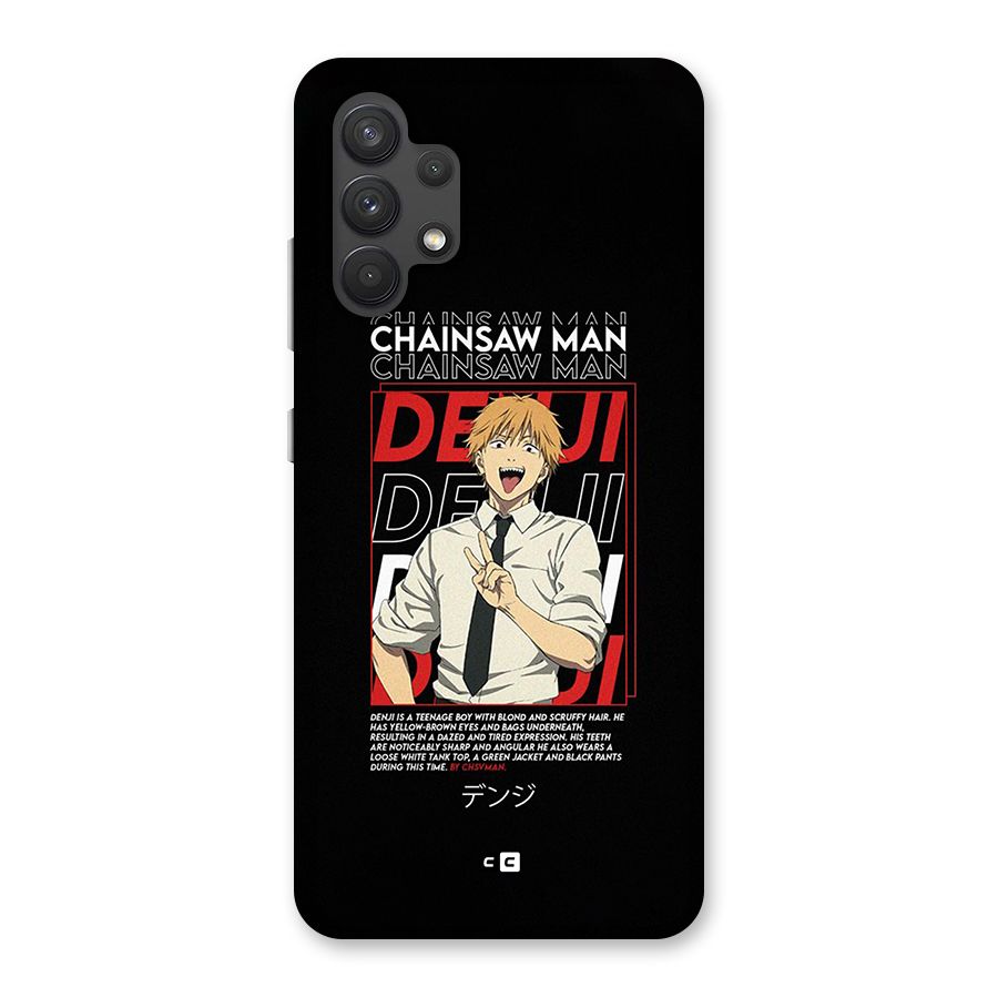 Denji Chainsaw Man Back Case for Galaxy A32