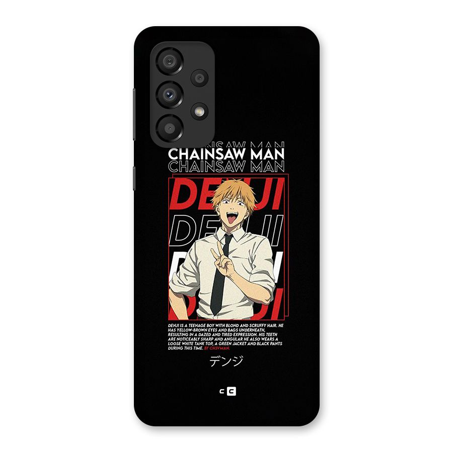 Denji Chainsaw Man Back Case for Galaxy A33 5G