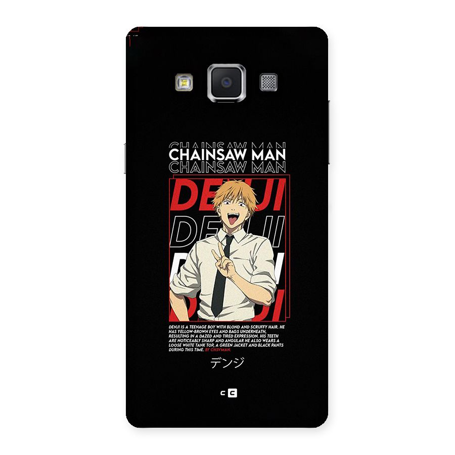 Denji Chainsaw Man Back Case for Galaxy A5