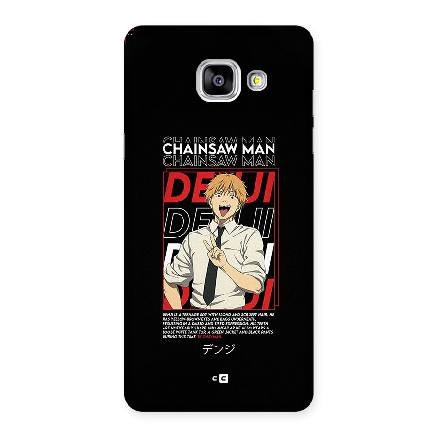 Denji Chainsaw Man Back Case for Galaxy A5 (2016)