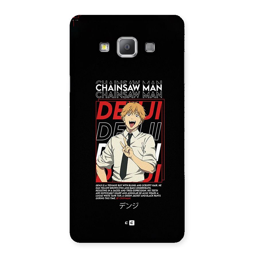 Denji Chainsaw Man Back Case for Galaxy A7