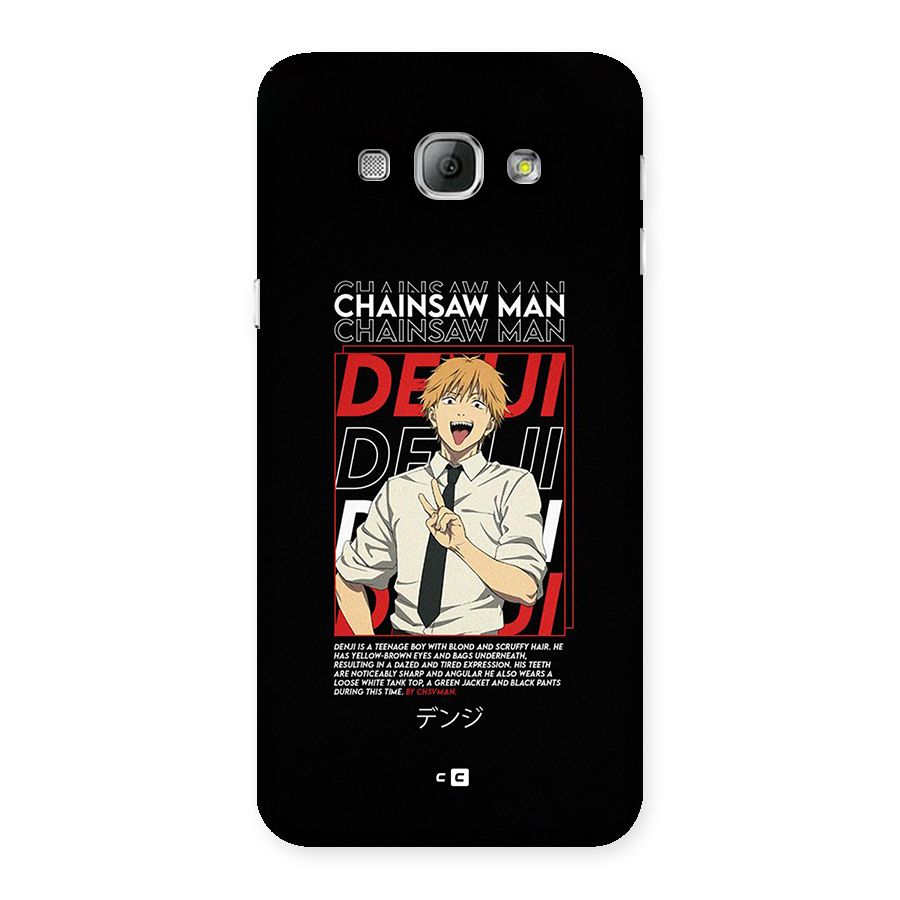 Denji Chainsaw Man Back Case for Galaxy A8