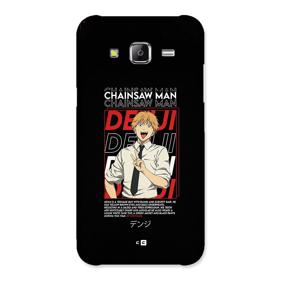 Denji Chainsaw Man Back Case for Galaxy J2 Prime