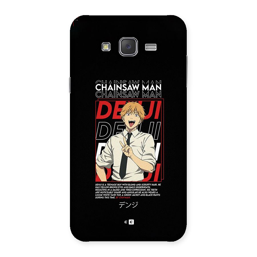 Denji Chainsaw Man Back Case for Galaxy J7