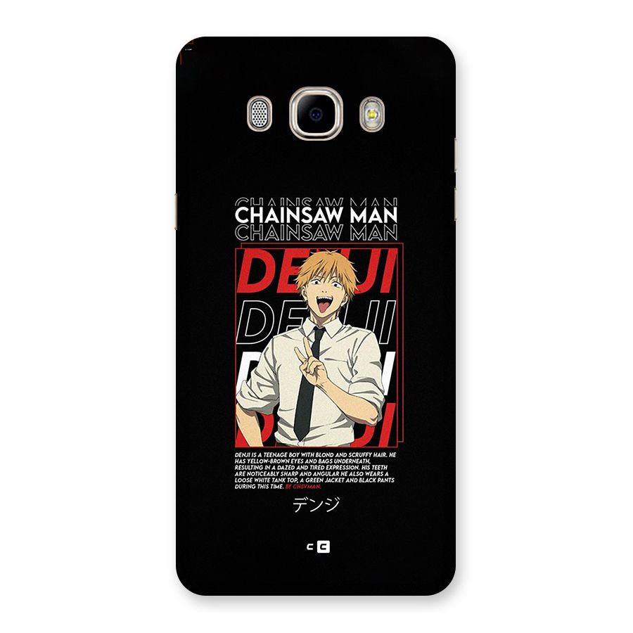 Denji Chainsaw Man Back Case for Galaxy J7 2016