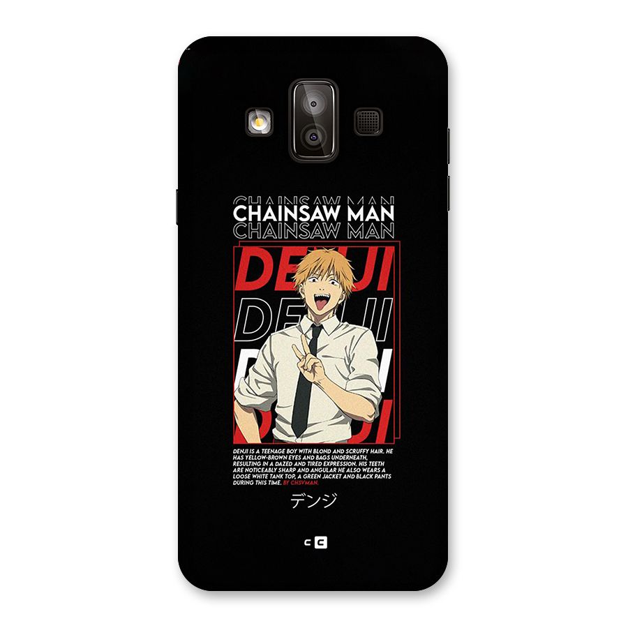 Denji Chainsaw Man Back Case for Galaxy J7 Duo